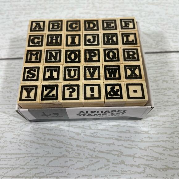 Wood and Rubber Stamps 6 Piece Get Well Theme - Picture 3 of 12